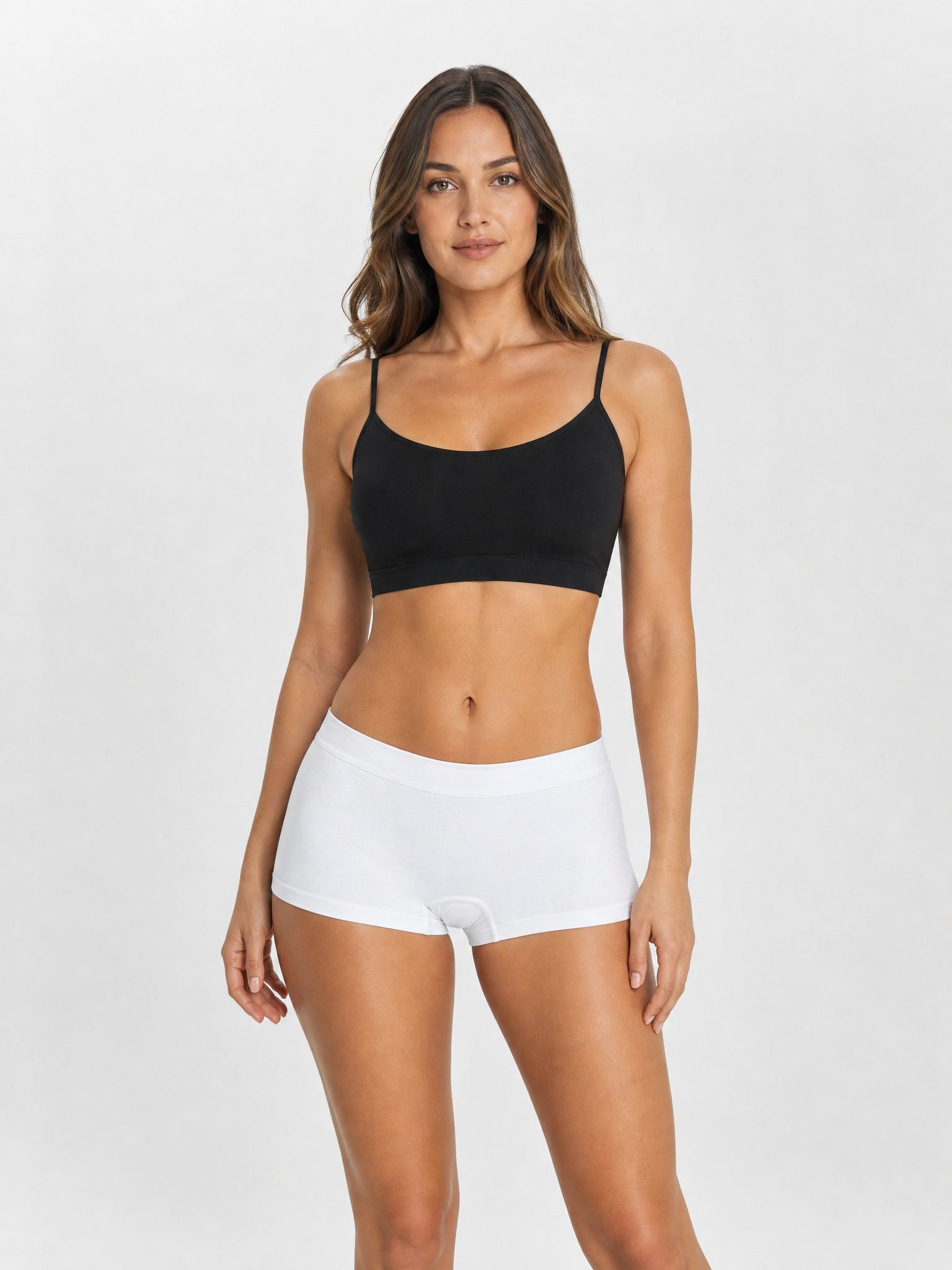 BOXER DAMA BASICO ENTREPIERNA SIN FAJON 000001