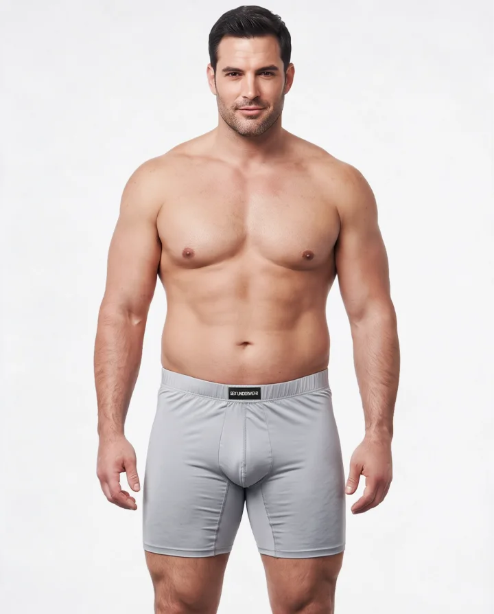 BOXER HOMBRE MICROFIBRA FONDO ENTERO